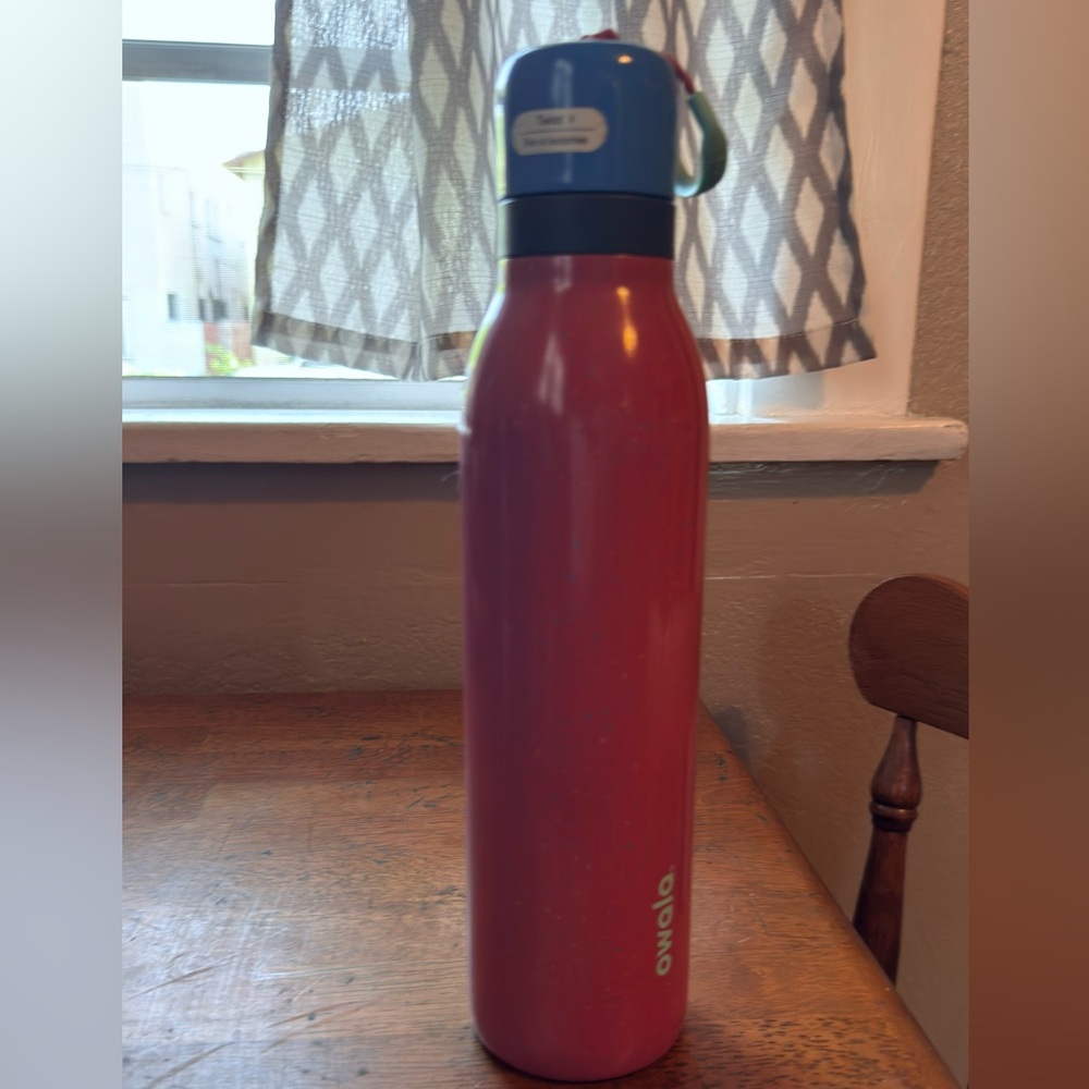 Owala Red and Blue Insulated Water Bottle